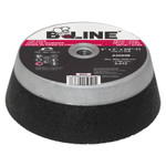B-Line Cup Wheel, 6 in dia, 2 in Thick, 5/8 in-11 Arbor, 36 Grit, Alum Oxide 903-006S View Product Image