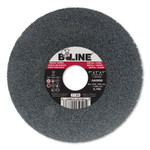 B-Line Straight Resinoid Wheel, 7 in dia, 1 in Thick, 1 in Arbor, Medium Grit, T1 View Product Image