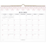 At-A-Glance WorkStyle Pink Academic Wall Calendar View Product Image