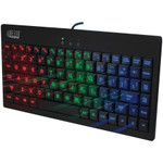 Adesso 3-Color Illuminated Mini Keyboard View Product Image