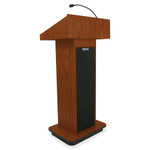 AmpliVox Executive Sound Column Lectern View Product Image