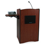 AmpliVox UHF Wireless Multimedia Computer Lectern View Product Image