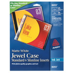 Avery&reg; Jewel Case Insert - White View Product Image