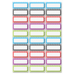Ashley Dry Erase Chevron Nameplate Magnets View Product Image