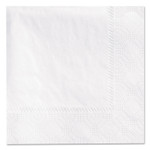 Hoffmaster Beverage Napkins, 2-Ply, 9 1/2 x 9 1/2, White, 3000/Carton View Product Image
