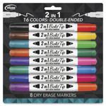 The Board Dudes 2-in-1 Bold Tip Dry Erase Markers View Product Image