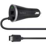 Belkin USB-A Port/USB-C Car Charger View Product Image