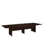 Bush Business Furniture 120L x 48W Boat Top Conference Table - Mocha Cherry View Product Image