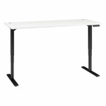 Bush Business Furniture 72W x 30D Height Adjustable Standing Desk in White View Product Image