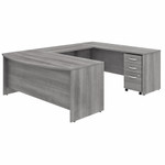 Bush Business Furniture Studio C 72W x 36D U Shaped Desk with Mobile File Cabinet View Product Image