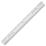 Business Source 12" Plastic Ruler View Product Image
