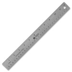 Business Source Nonskid Stainless Steel Ruler View Product Image