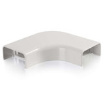 C2G Wiremold Uniduct 2900 Bend Radius Compliant Flat Elbow - White View Product Image