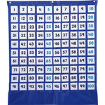 Carson-Dellosa Education Hundreds Pocket Chart with 100 Clear Pockets, Colored Number Cards, 26 x 30 View Product Image