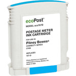 Clover Technologies Remanufactured Ink Cartridge - Alternative for Pitney Bowes - Cyan View Product Image