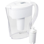 Brita Small 6 Cup Space-Saver Water Pitcher with Filter - BPA Free View Product Image