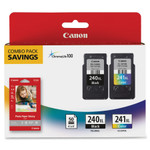 Canon PG-240XL/CL-241XL/GP-502 Original Ink Cartridge/Paper Kit - Combo Pack - Black, Tri-color View Product Image