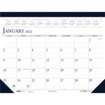 House of Doolittle Recycled Two-Color Monthly Desk Pad Calendar, 22 x 17, 2021 View Product Image