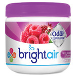 BRIGHT Air Super Odor Eliminator, Wild Raspberry and Pomegranate, 14 oz Jar, 6/Carton View Product Image