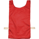 Champion Sports Heavyweight Nylon Pinnie Red View Product Image