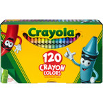 Crayola Classic Color Crayons, Tuck Box, 120/Box View Product Image