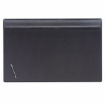 Dacasso Black Leather 38" x 24" Top-Rail Desk Pad View Product Image