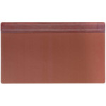 Dacasso 34 x 20 Top Rail Desk Pad - Mocha Leather View Product Image