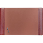 Dacasso Mocha Leather 38" x 24" Side-Rail Desk Pad View Product Image