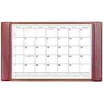 Dacasso Mocha Leather Desk Pad with 2022 Calendar Insert, 34" x 20" View Product Image