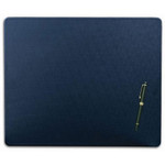 Dacasso Navy Blue Leatherette 17" x 14" Conference Pad View Product Image