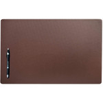 Dacasso Chocolate Brown Leatherette 22" x 14" Conference Pad View Product Image