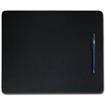 Dacasso Black Leather 14" x 11.5" Conference Pad View Product Image