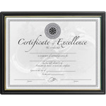 DAX Black & Gold Certificate Frames View Product Image