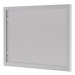 HON BL Series Hutch Doors, Glass, 13.25w x 17.38h, Silver/Frosted View Product Image