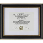 DAX Gold Accent Wood Document Frame View Product Image