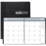 House of Doolittle Academic Ruled Monthly Planner, 14-Month July-August, 11 x 8.5, Black, 2020-2021 View Product Image