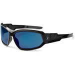 Skullerz Loki Blue Mirror Safety Glasses View Product Image