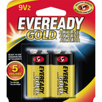 Eveready Gold Alkaline 9-Volt Batteries View Product Image