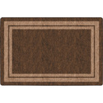 Flagship Carpets Double Light Tone Border Brown Rug View Product Image