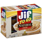 Jif Natural Peanut Butter Spread View Product Image