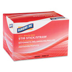 Genuine Joe 5-1/2" Plastic Stir Stick/Straws View Product Image