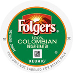 Folgers 100% Colombian Decaf Coffee K-Cups, 24/Box View Product Image