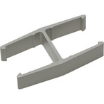 HON Vers Quick Connect 180 Connecting Hardware, Gray, 2/Pack View Product Image