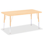 Jonti-Craft Berries Elementary Maple Laminate Rectangle Table View Product Image