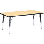 Jonti-Craft Berries Maple Top/Edge Rectangle Table View Product Image