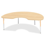 Jonti-Craft Berries Elementary Height Maple Top/Edge Kidney Table View Product Image
