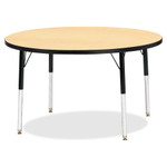 Jonti-Craft Berries Elementary Height Classic Round Color Top Table View Product Image