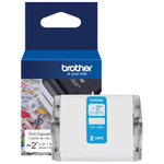 Brother CZ Roll Cassette, 1.97" x 16.4 ft, White View Product Image