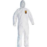 KleenGuard A20 Coveralls - Zipper Front, Elastic Back, Wrists, Ankles & Hood View Product Image