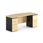 Lacasse Concept 300 Pedestal Desk - 4-Drawer View Product Image